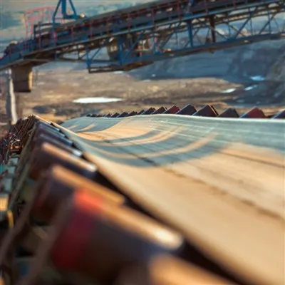 Mine à bande transporteuse